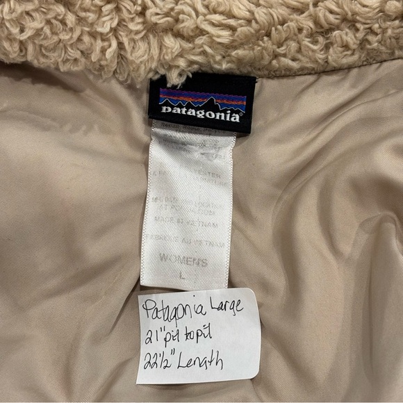 Patagonia Los Gatos Cream/Tan Vest Large - Picture 6 of 6